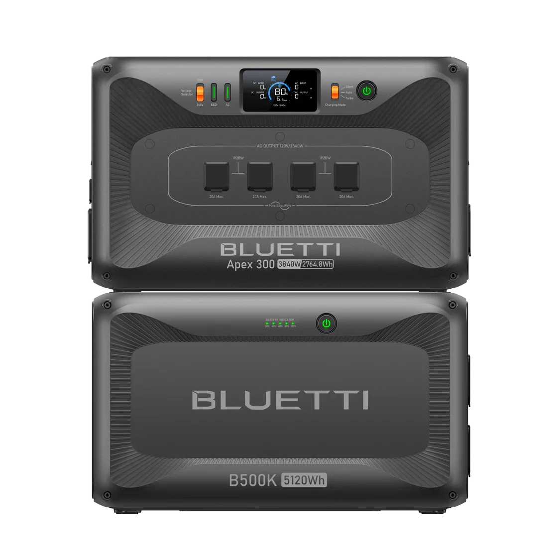Estação de Energia APEX 300 da Bluetti 3.840W - EcoFlow | Tech-E