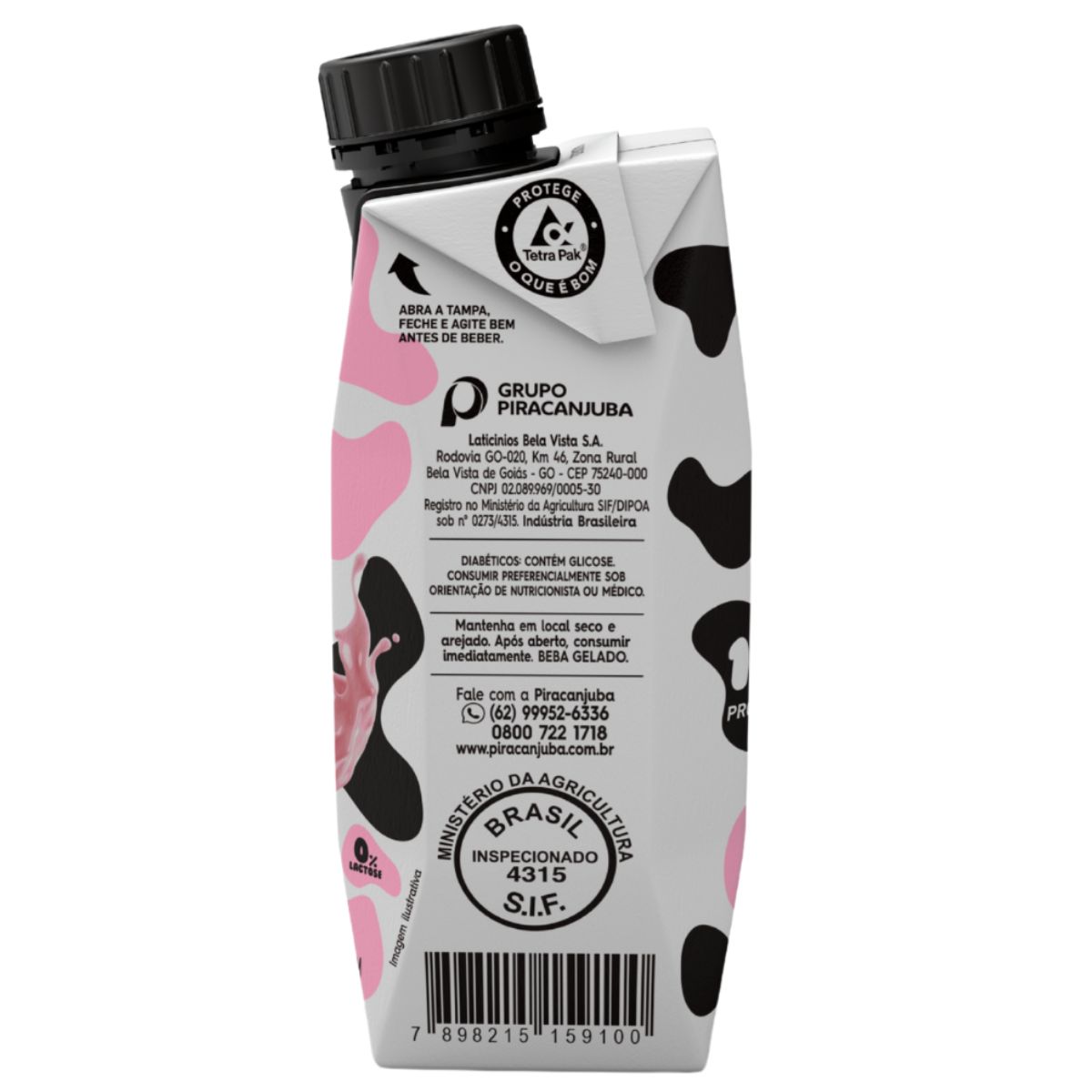 Piracanjuba Whey Milky Moo 15g Mimosa | Brava Distribuidora