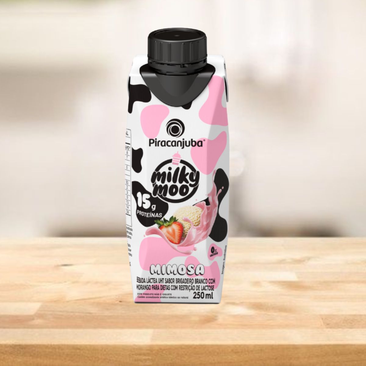 Piracanjuba Whey Milky Moo 15g Mimosa | Brava Distribuidora