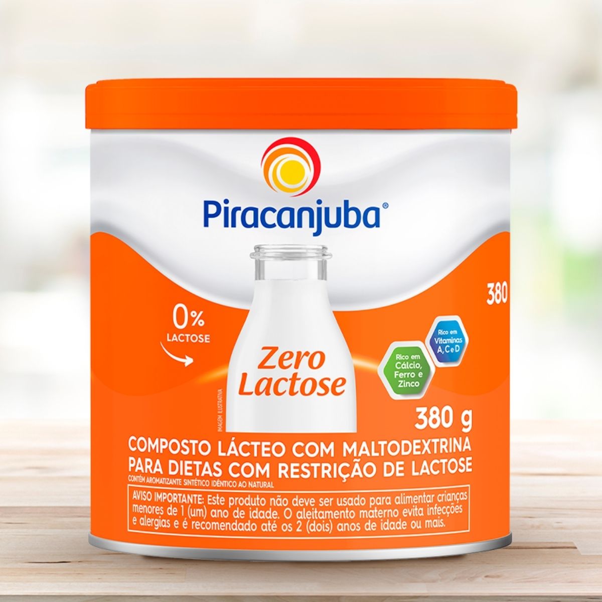 Composto Lácteo Zero Lactose Piracanjuba | Brava Distribuidora