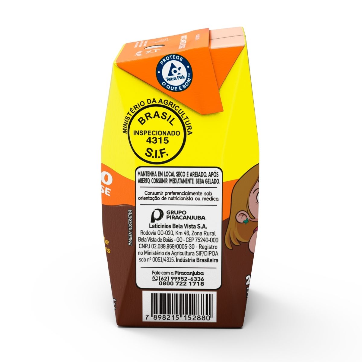 Achocolatado Pirakids Zero Lactose | Brava Distribuidora - Brava
