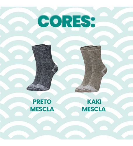 Meia Trekking Coolmax Selene - Cano Longo para Trilhas e Caminhadas ...