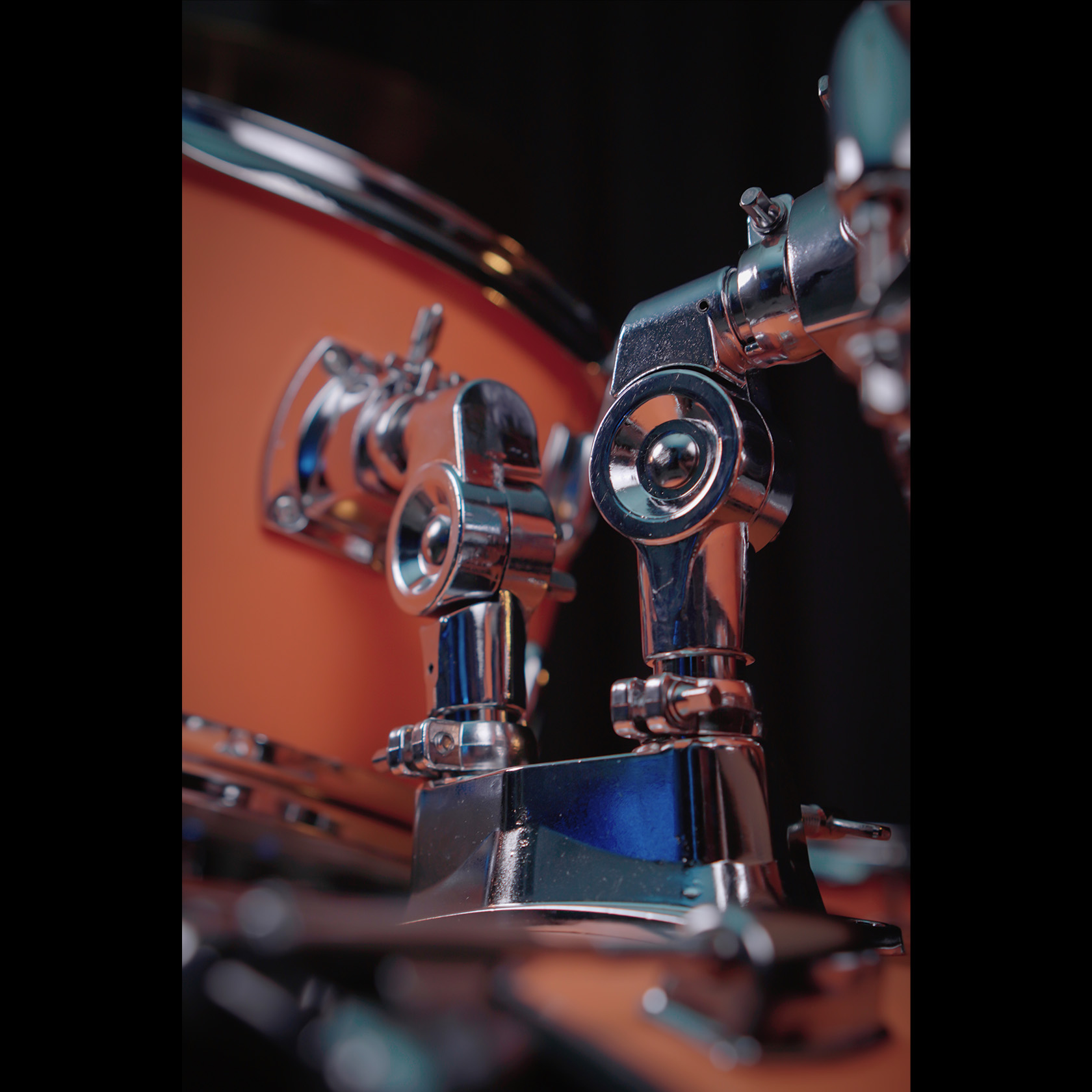 Bateria Acústica BAM22-OR Laranja | VOIK - VOIK