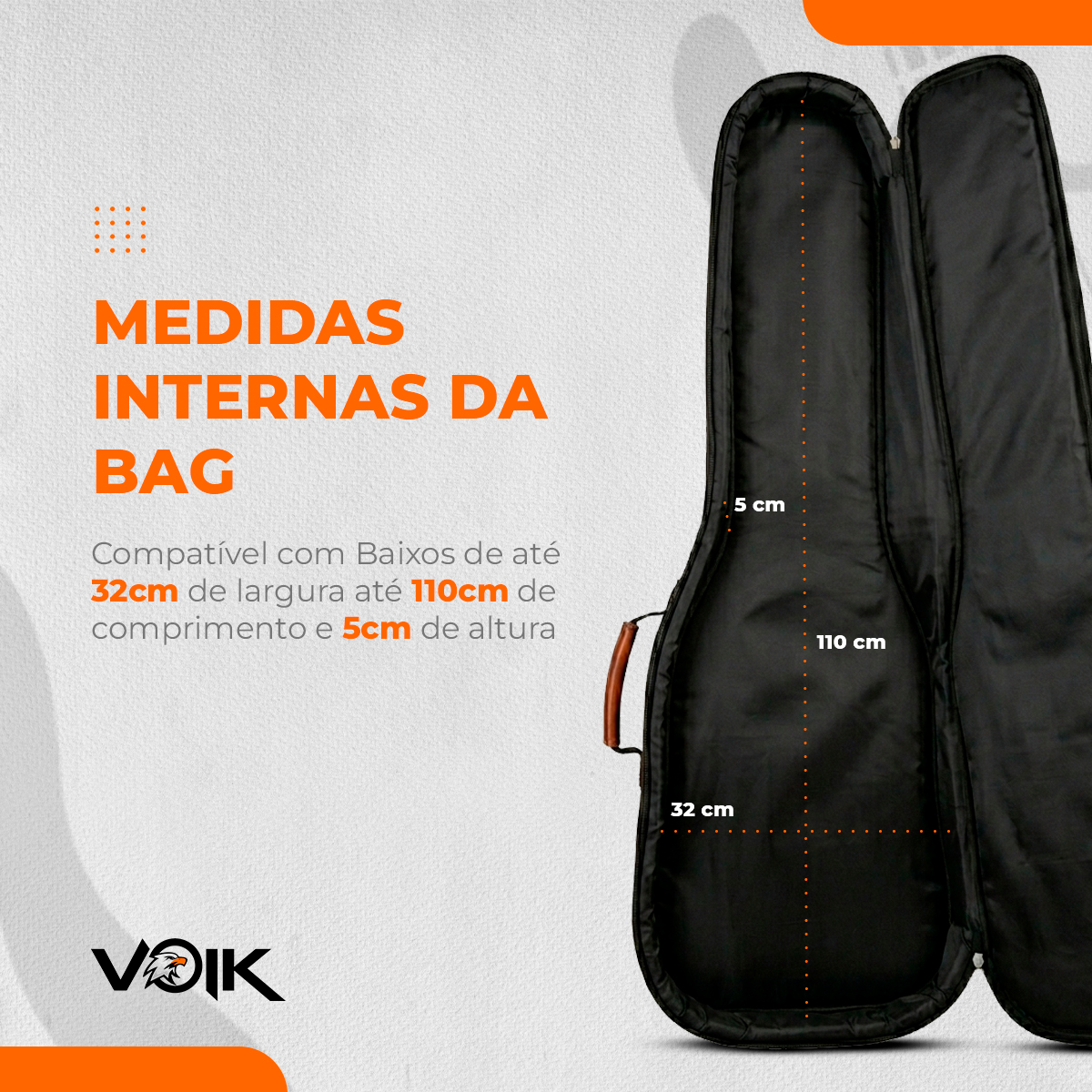 Bag para Baixo Acolchoada Bv-5120 | VOIK - VOIK