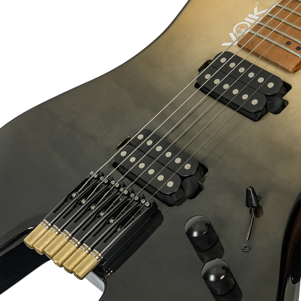 Guitarra Elétrica Profissional Headless Voik 600 Voidline Ghost