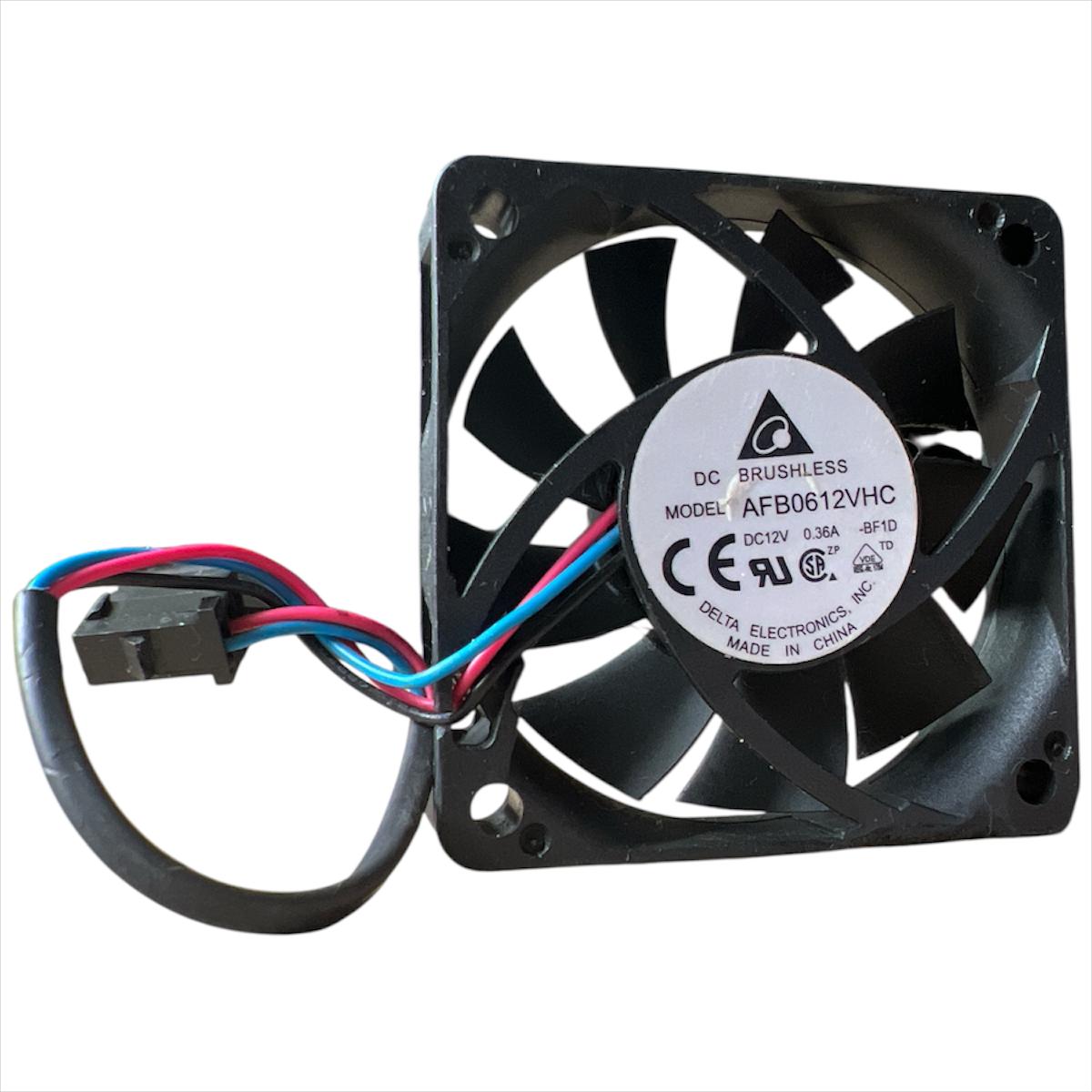 Cooler 60x60x24mm 12v 0.36a Afb0612vhc Delta 3 Fios - Power Circuit ...