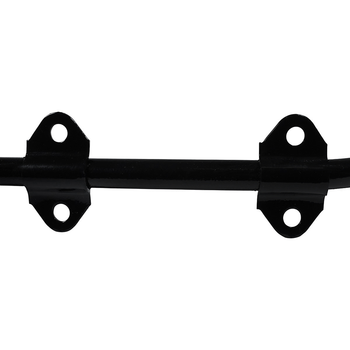 Estribo pedal apoio suporte pedaleira dianteira tubular CG125