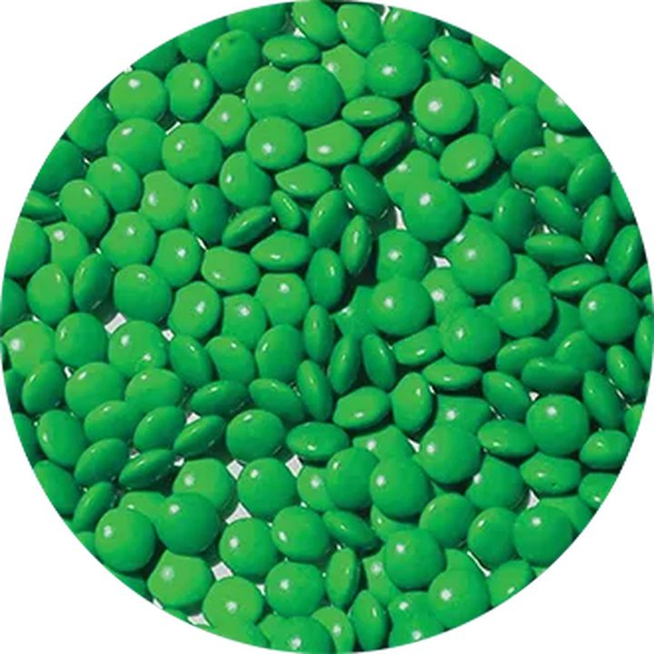 Confete Sabor Chocolate Coloreti Cor Verde - Embalagem com 500G - Loja ...