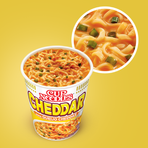 Cup Noodles Sabor Queijo Cheddar - Embalagem com 69G - Loja de festa ...