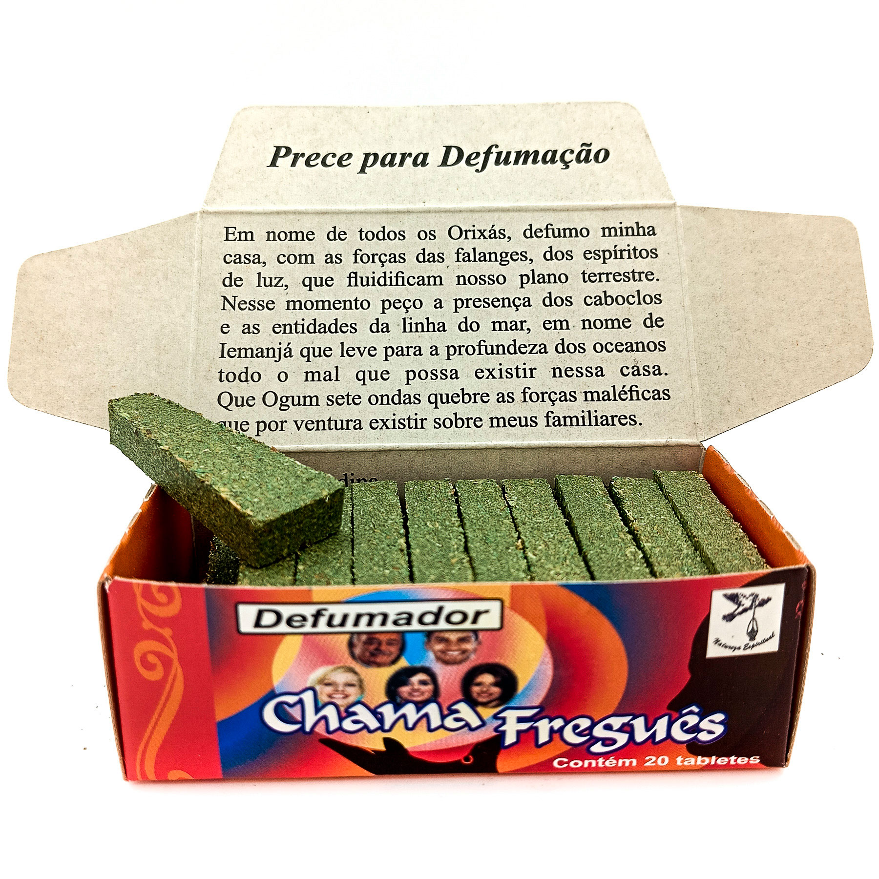Incenso Defumador Tablete Cx C/ 20Un Chama Freguês - Império de Padilha ...