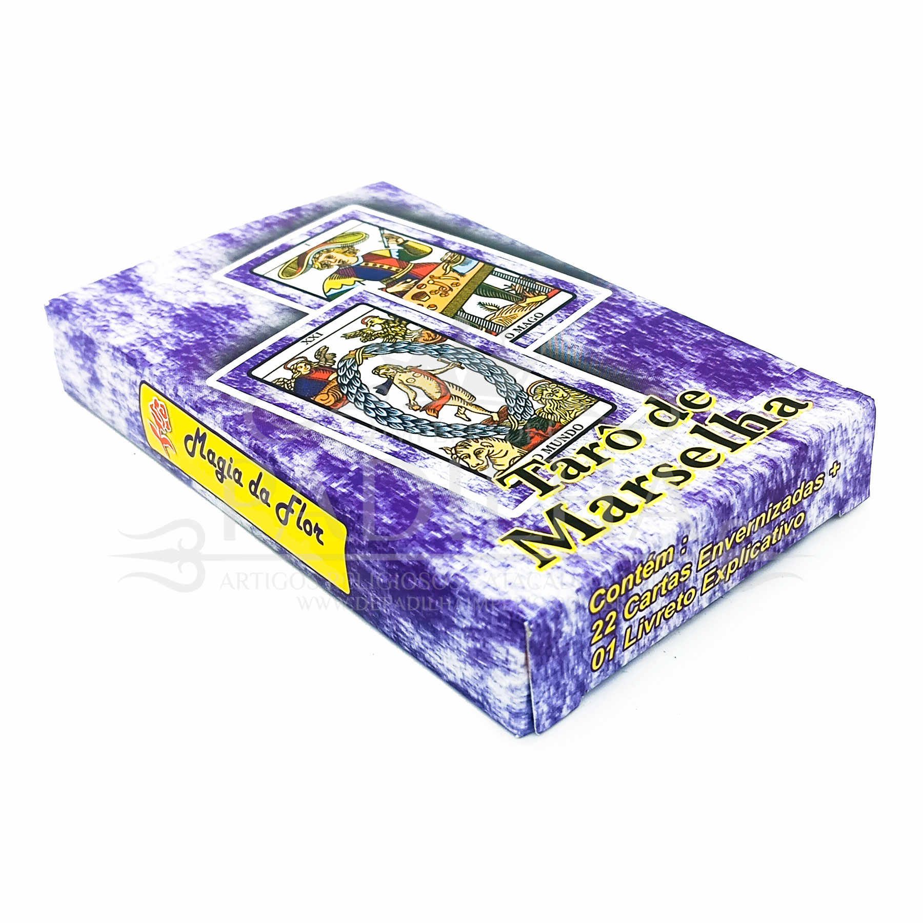 Tarot De Marselha Com 22 Cartas + Manual - Império de Padilha - Artigos ...