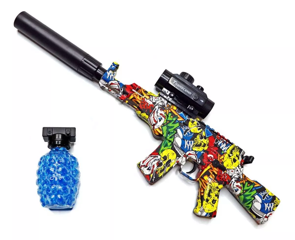 Arma de Bolinha de Gel Rifle M416 - DivertidaGeek