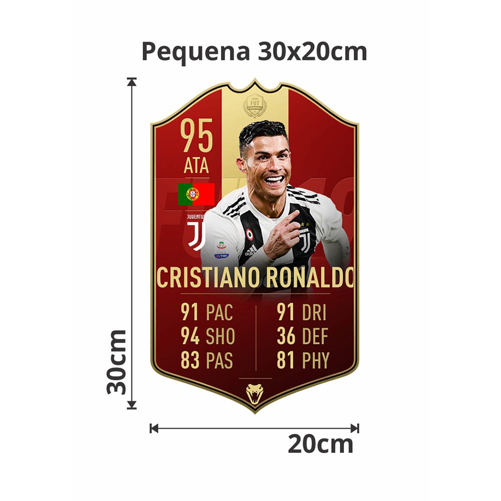 Fifa Cards Decorativas em 3 Tamanhos - Beek Geek's Stuff