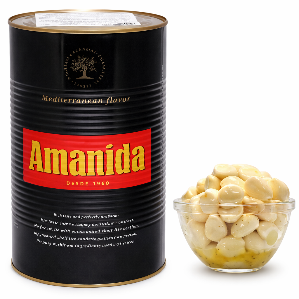 Alho Espanhol Aperitivo Em Conserva - Bacalhau Azeite & Cia