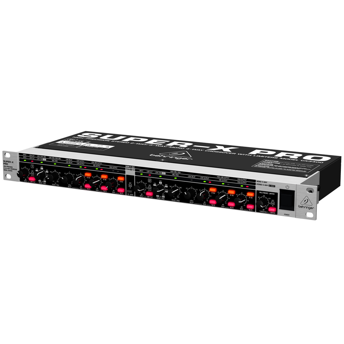 Crossover Analógico SUPER-X PRO CX-3400 - BEHRINGER - Kalifa Prime