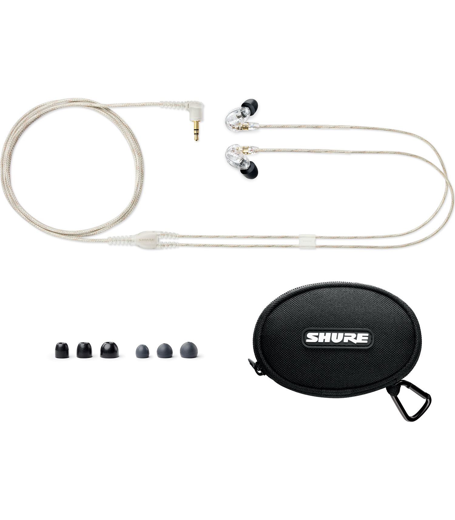 Fone de Ouvido In-Ear sem Fio SE215-CL (Transparente) SHURE