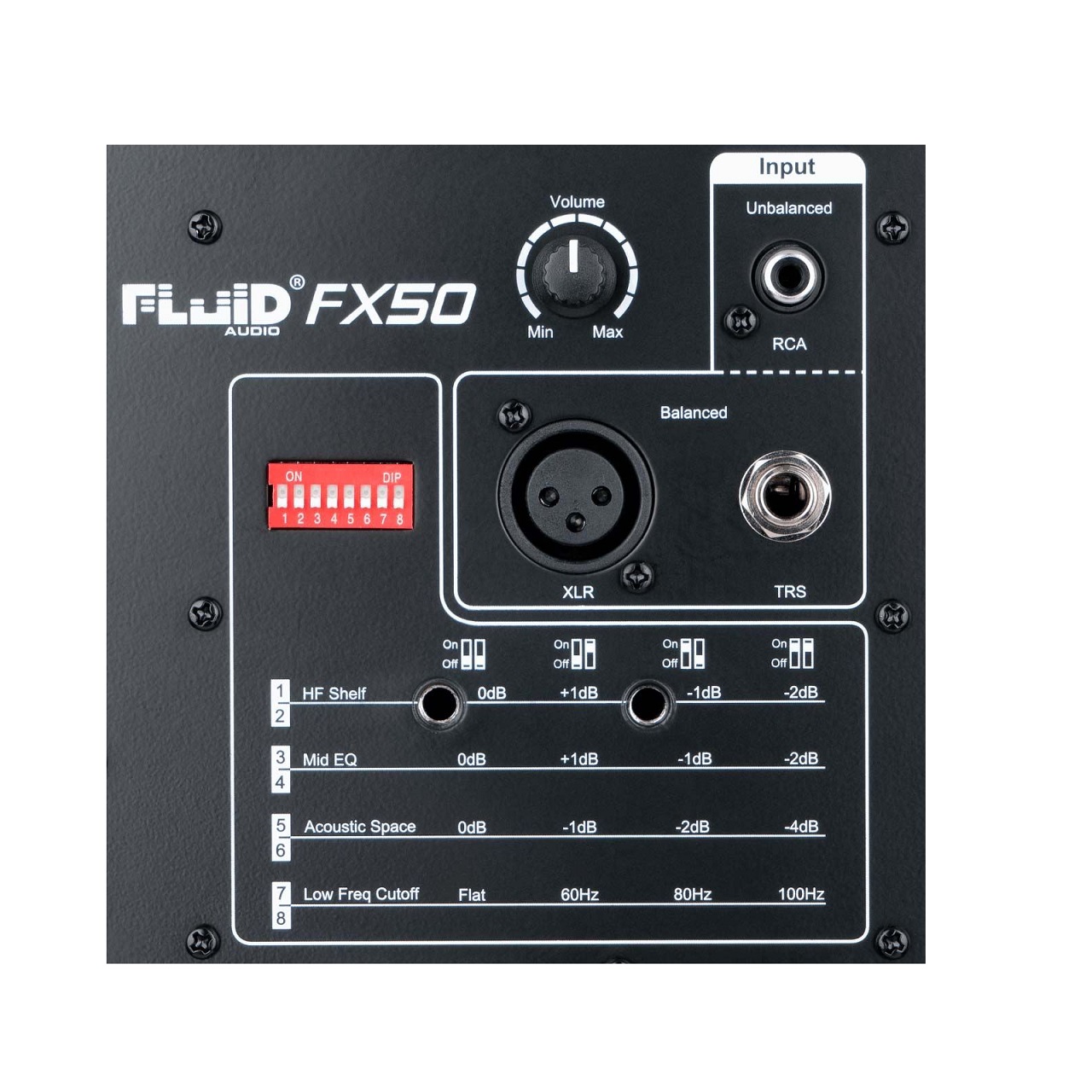 Monitor de Referência Ativo FX50 Preto - FLUID AUDIO - Kalifa Prime