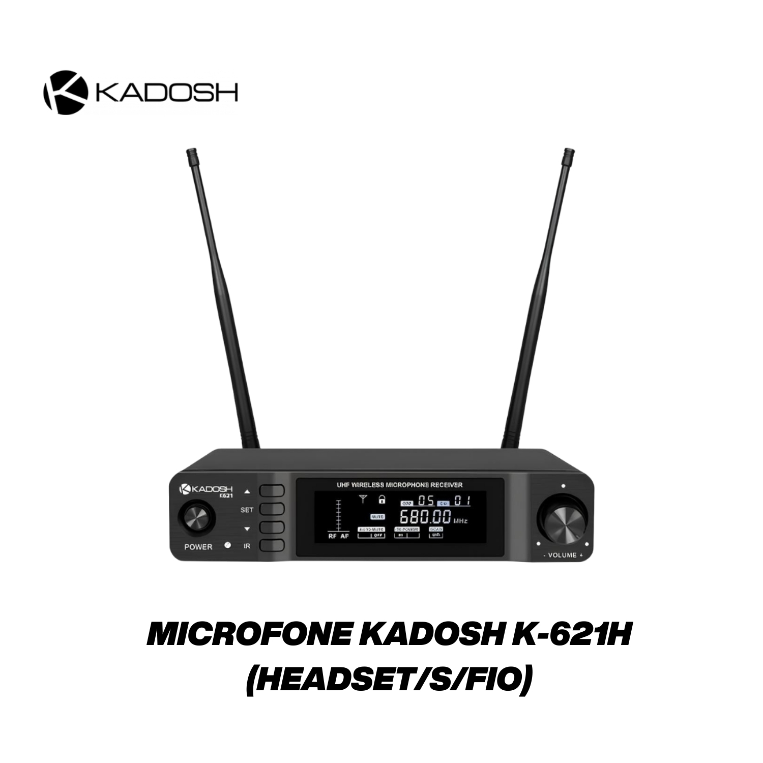 Microfone Cardioide Kadosh K621h Som Qualidade Vocal - Kalifa Prime