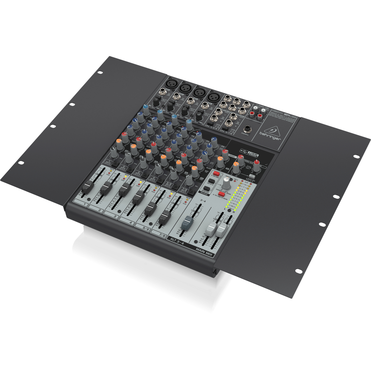 Behringer XENYX 1204USB 12-Input Mixer c/ USB & Compressors