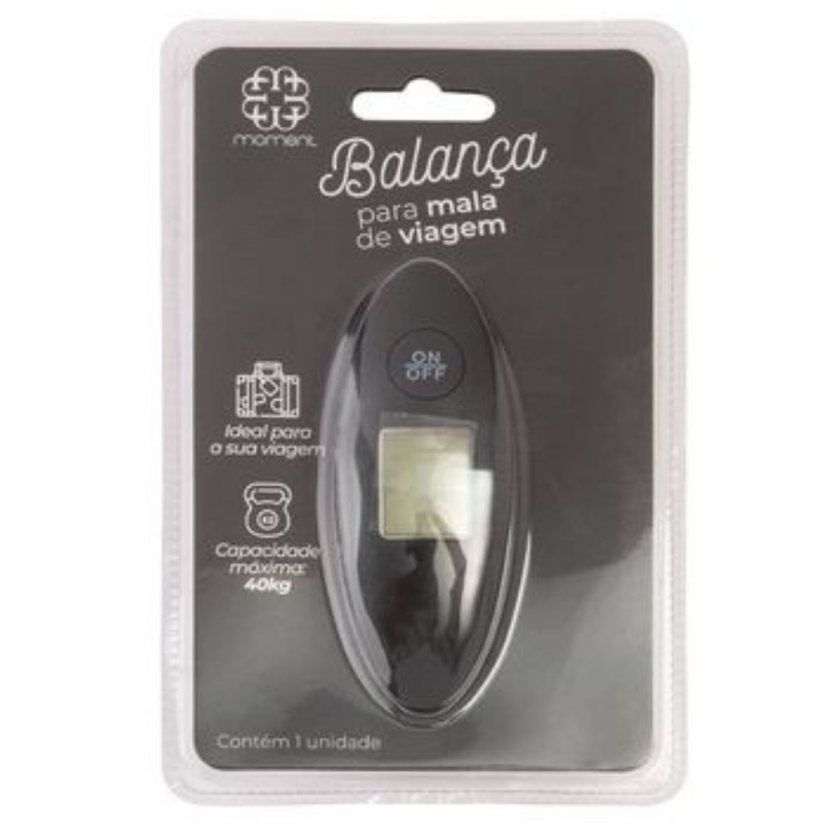 Balança Digital Portátil Viagem Mala Bagagem Até 40kg - Bretalle