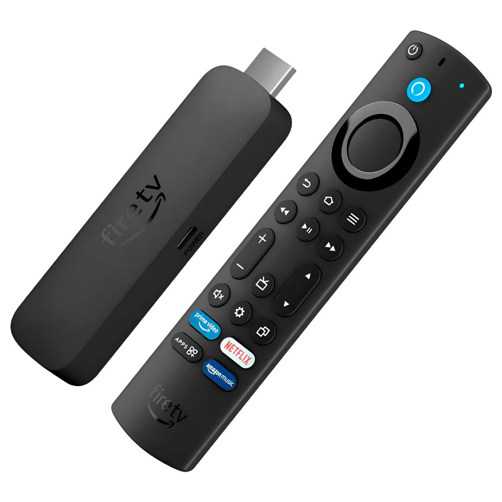 AMAZON FIRE TV STICK 4K MAX 2 GERAÇÃO 16GB HDMI WIFI 6 ALEXA - Vidacom