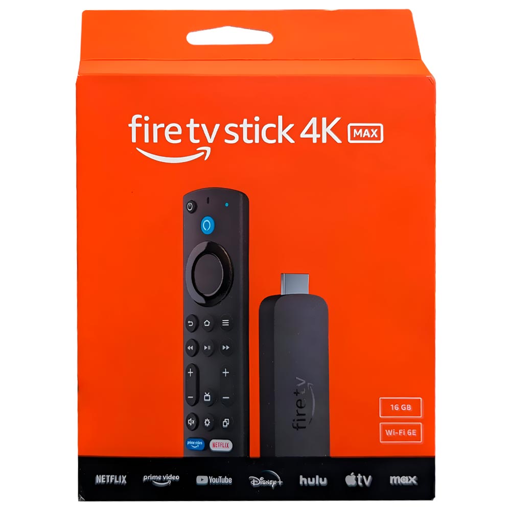 AMAZON FIRE TV STICK 4K MAX 2 GERAÇÃO 16GB HDMI WIFI 6 ALEXA - Vidacom