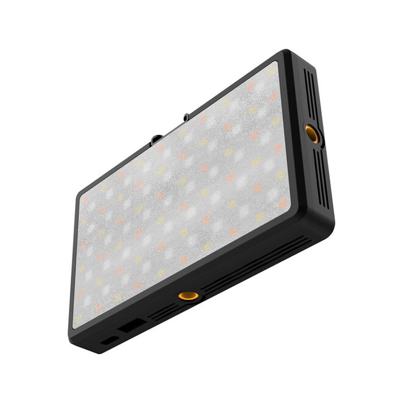LUXCEO Panneau LED RGB Portable 2500K-9000K - Mini Lampe Vidéo 140 LEDs CRI 95+ Batterie 3100mAh Pour Vlog, Streaming, Photo