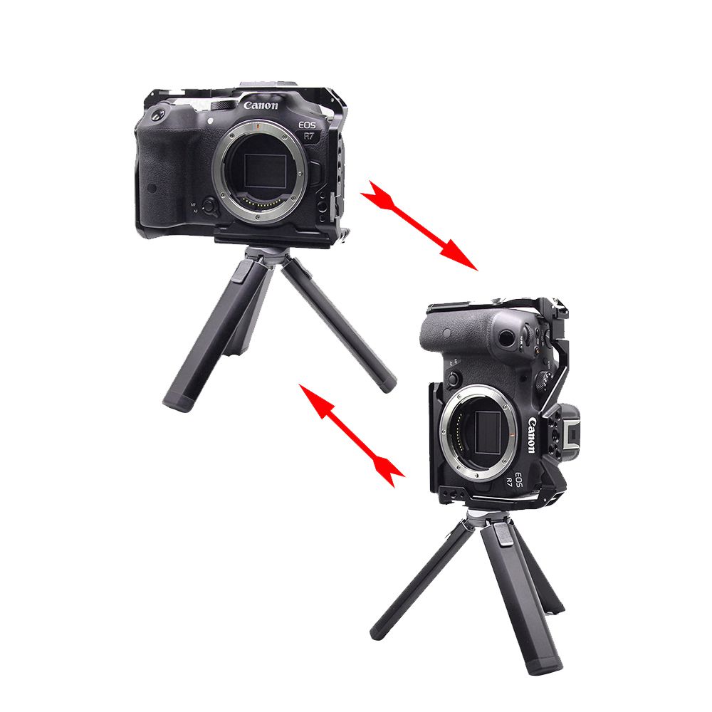 Cage Gaiola Suporte Para Canon EOS R7 - Loja da Câmera