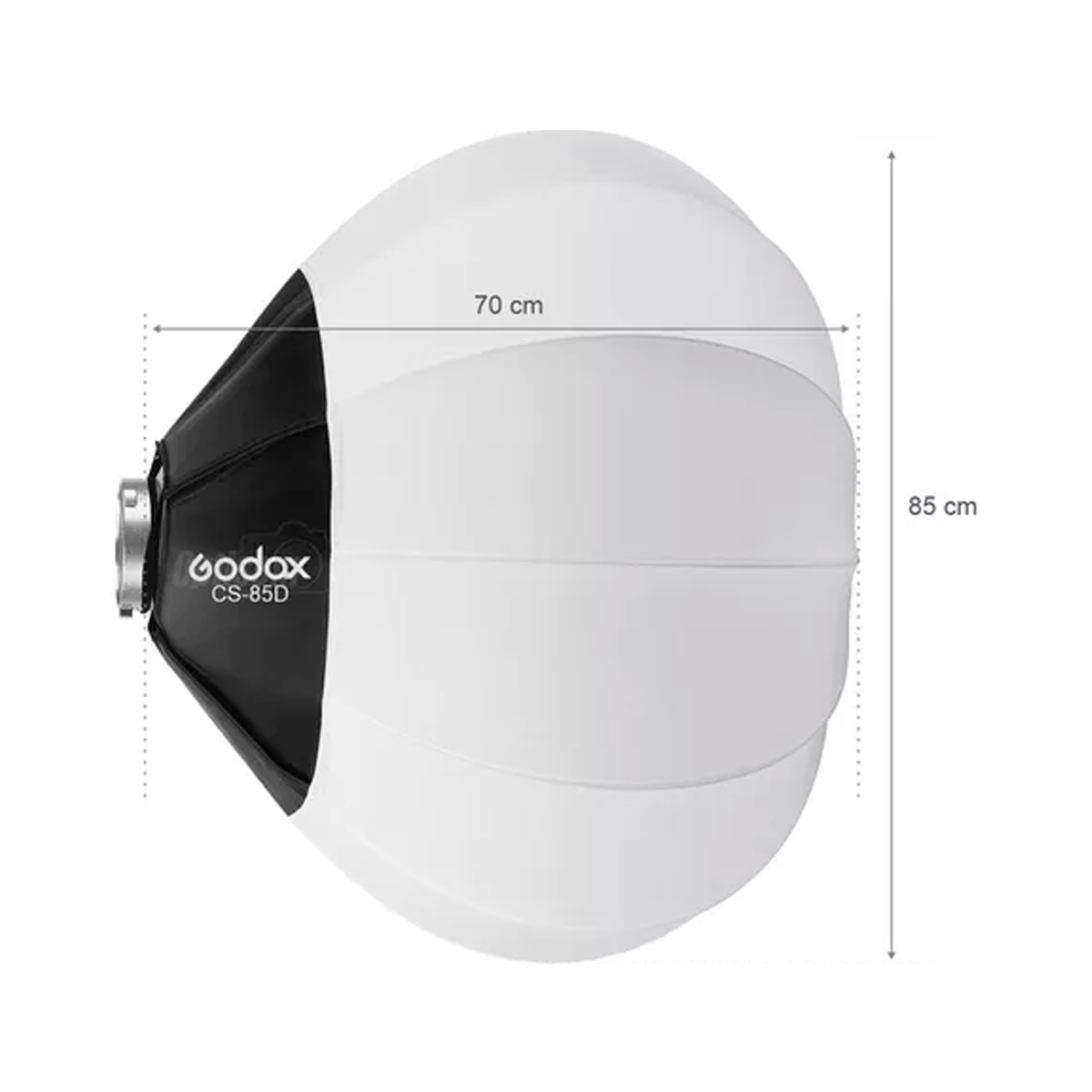 Softbox Chinabox CS-85D Godox Bowens - Balão Chines 85cm - Loja da Câmera