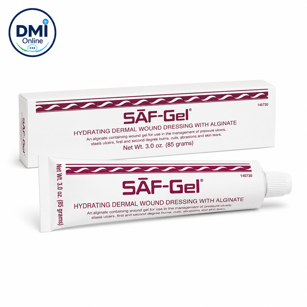 Curativo Hidrogel Saf-Gel 85g – Hidratação e Cicatrização Rápida