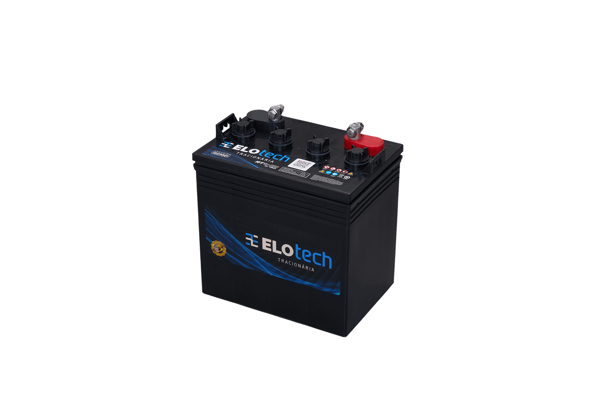 Kaiyo　ラットS 8 S M25 Bateria Tracionária Elotech RT8-170 | 8V 170 Ah - Elo Energy Storage