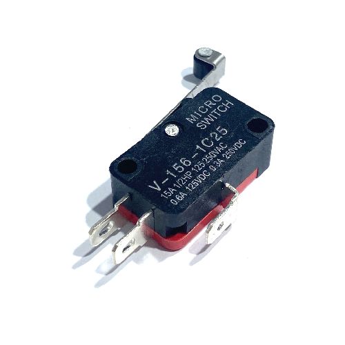 Chave Micro Switch V156 1C25 com Rolete - Makkers