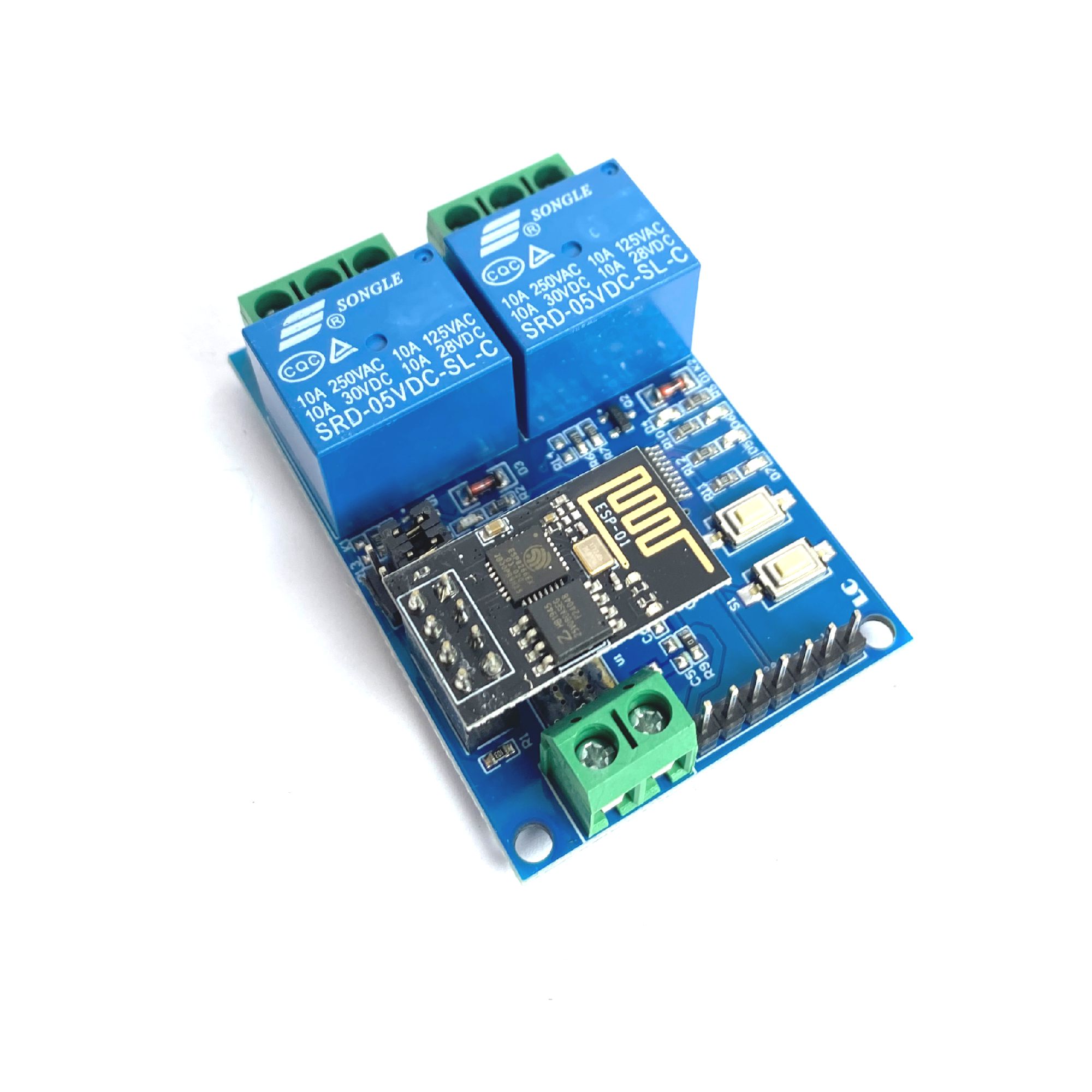 Módulo Relé 2 Canais com Módulo WiFi ESP8266 - Makkers