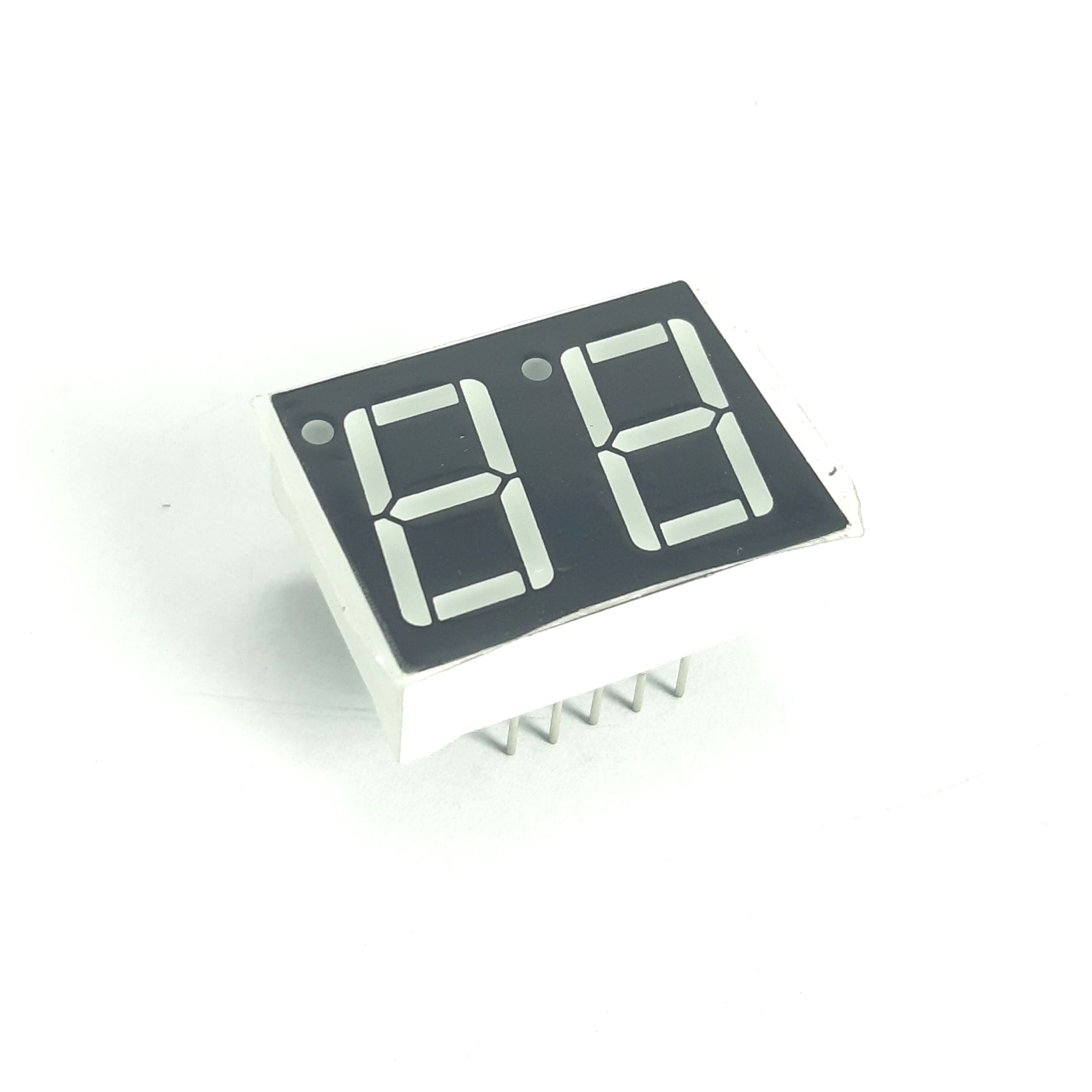 3 Display LED NSB5388 NSC, 3.5 Cifre, Secondo Catodo, Per Orologi, NOS