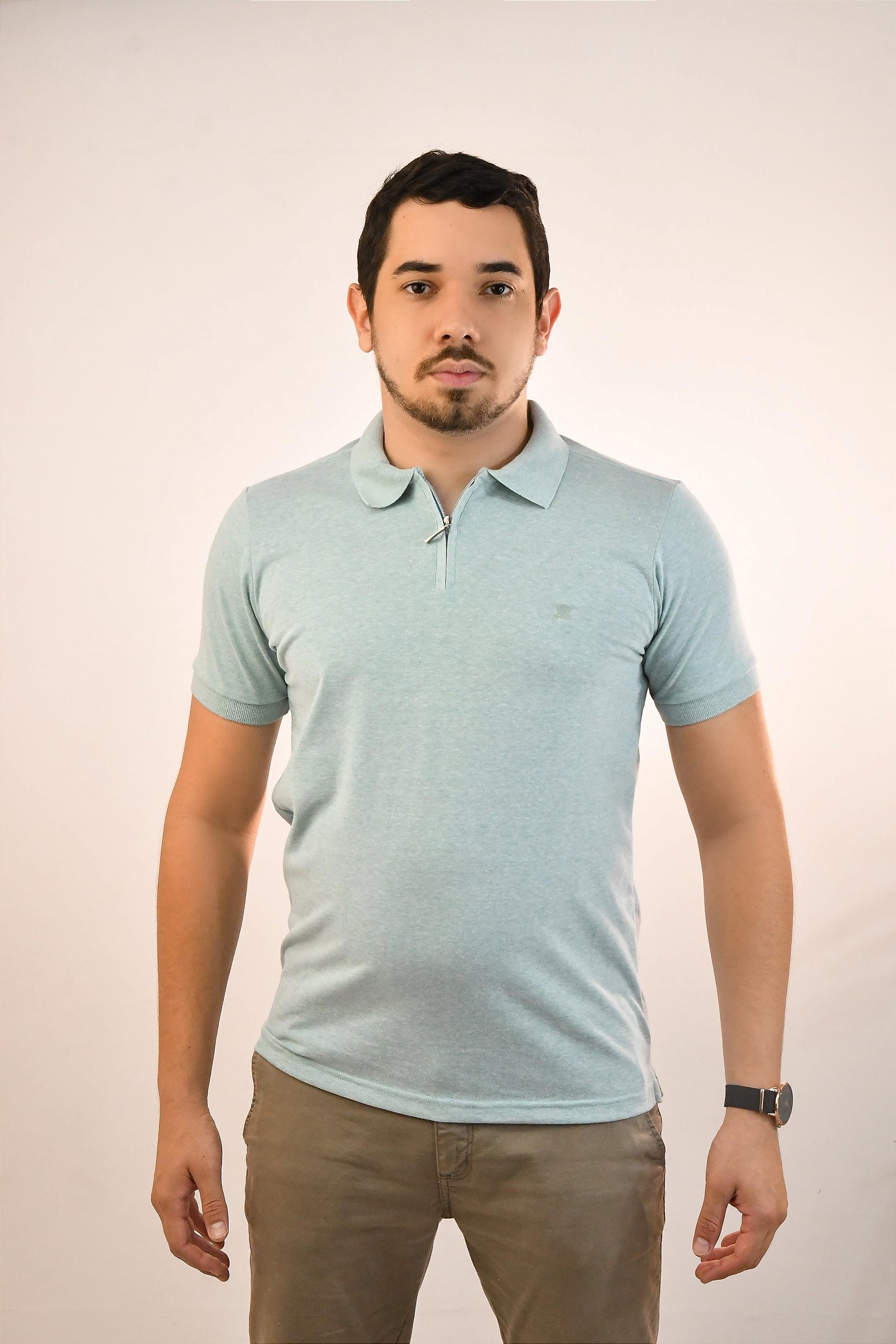 Polo verde claro sale