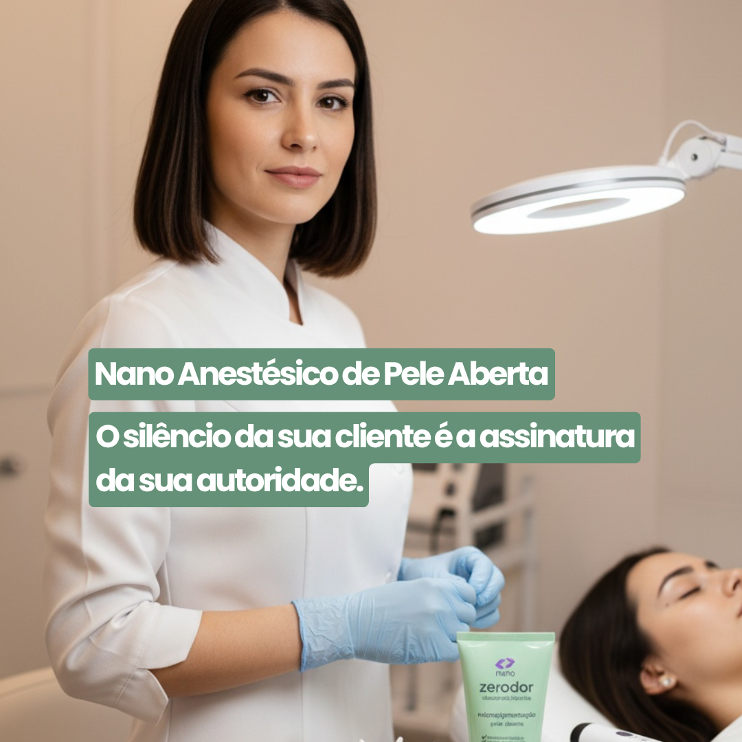 Anestésico de Pele Aberta Micropigmentação Nanotecnólogico - Nano