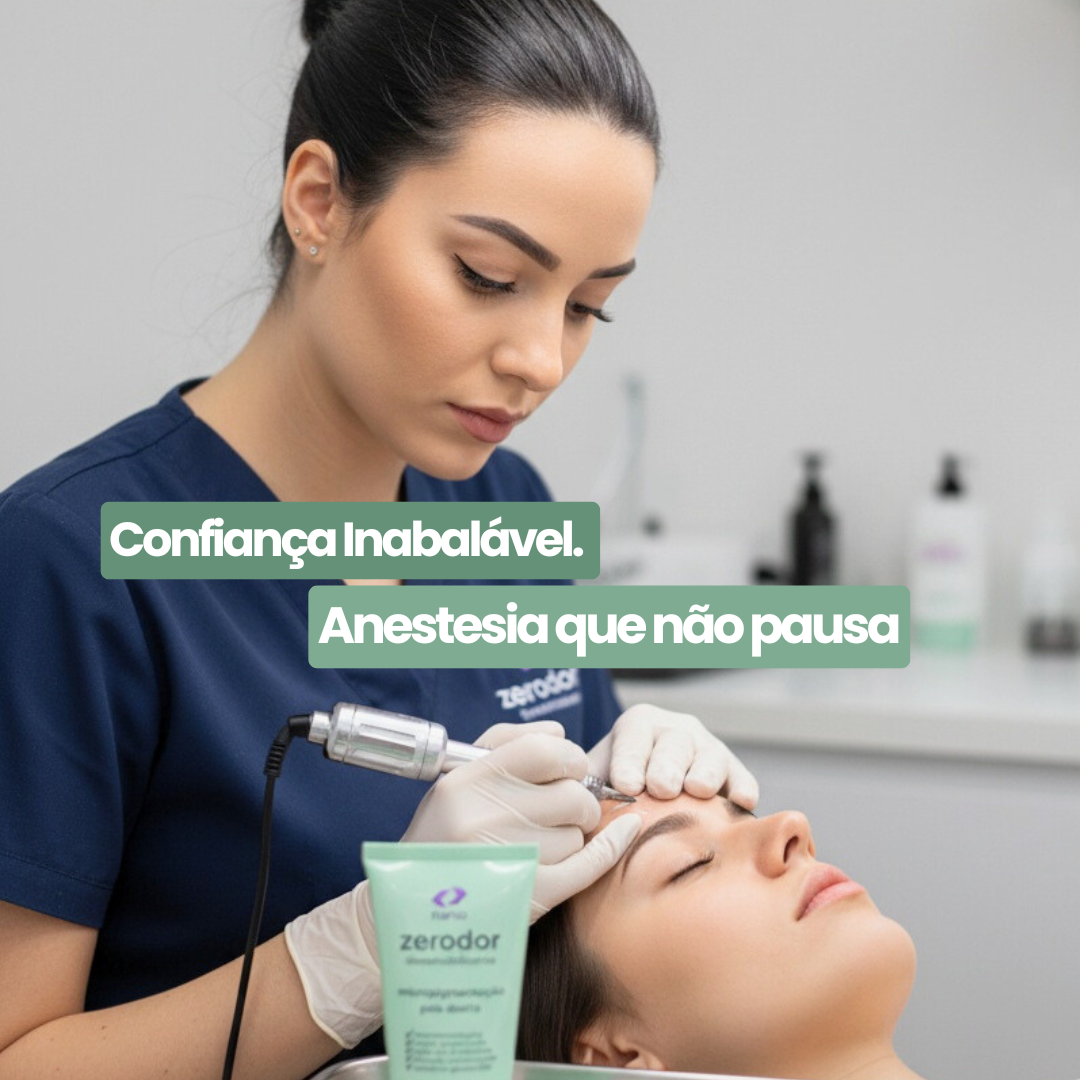 Anestésico de Pele Aberta Micropigmentação Nanotecnólogico - Nano
