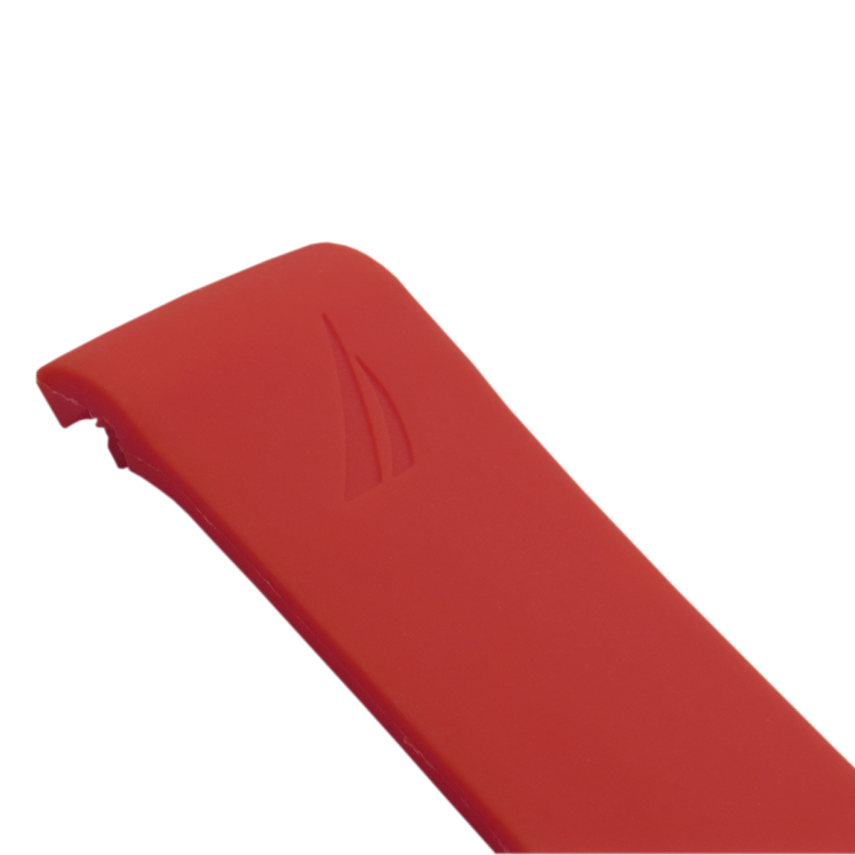 Pulseira para Relógio Compatível com Nautica 22mm Vermelho Com Fivela