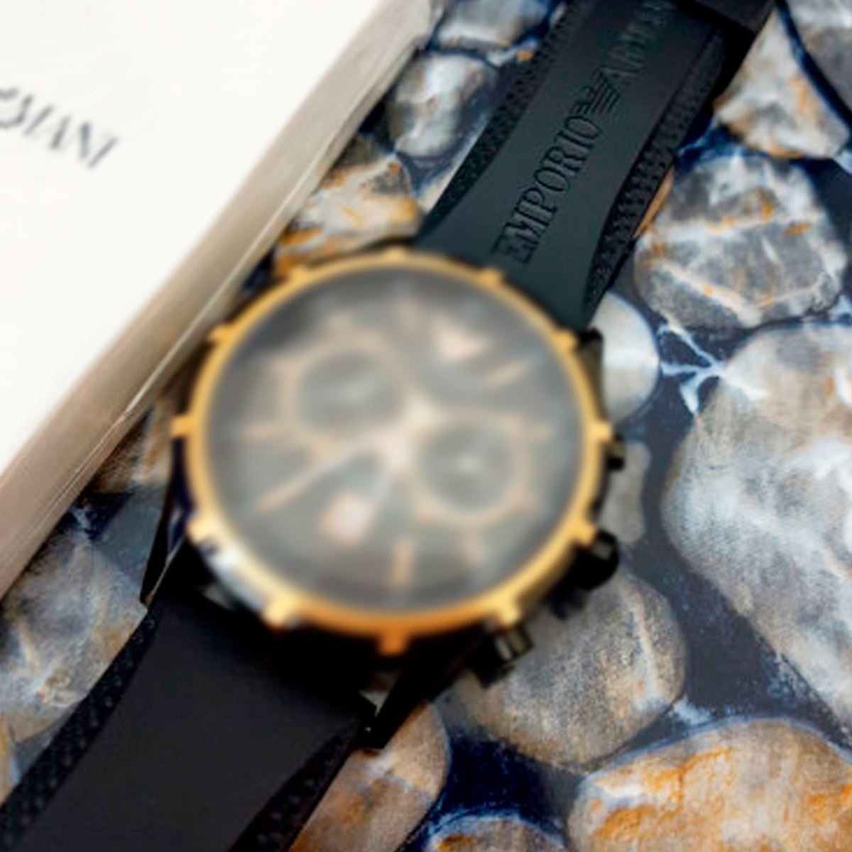 Pulseira para Relógio Compatível com Empório Armani 22mm Completa ...