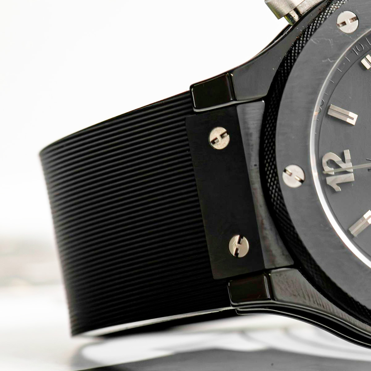 Hublot Big Bang ラバーベルト 22mm Pulseira para Relógio Para Hublot Borracha Riscadinha Azul Cobalt