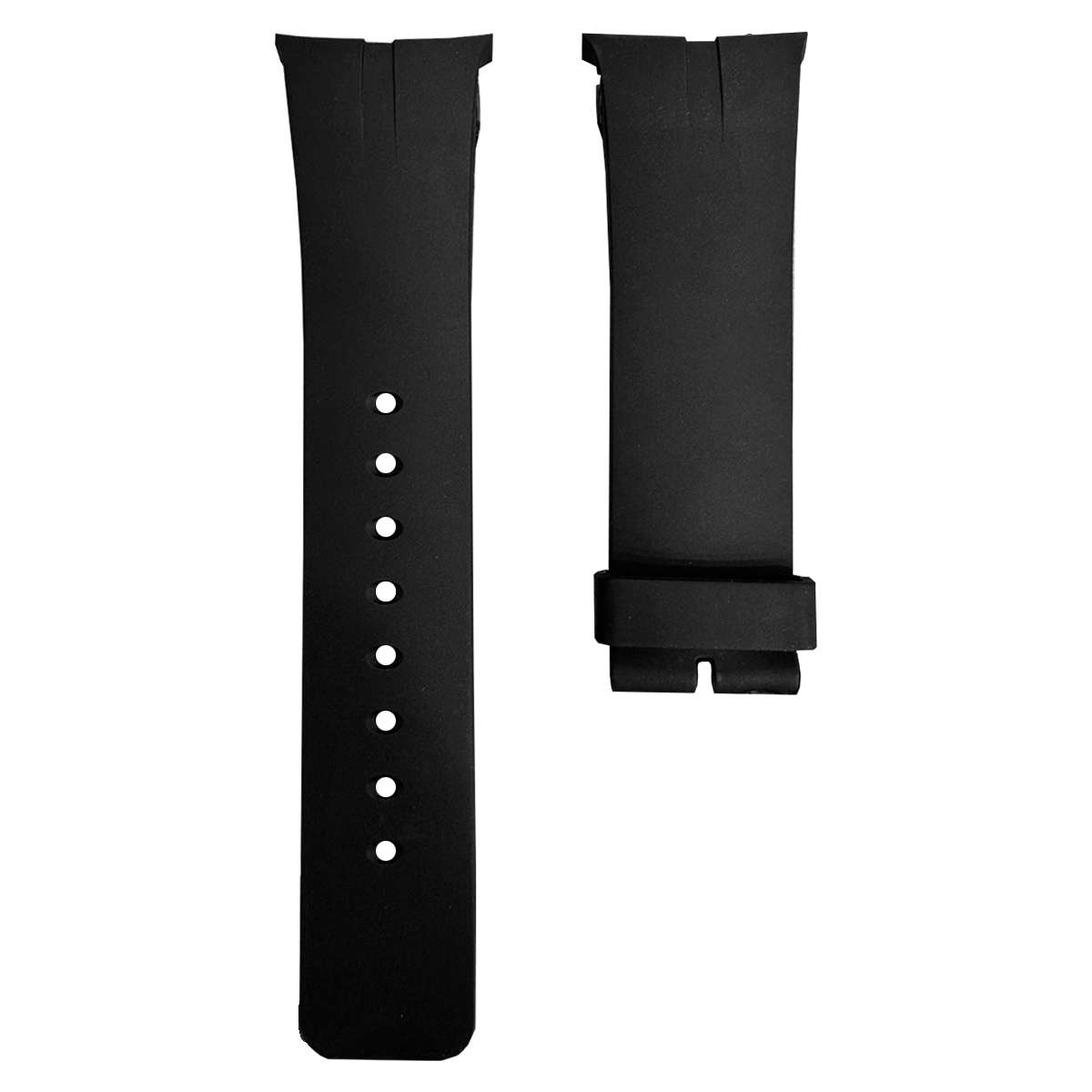 Pulseira para Relógio Compatível com Nautica 20mm Silicone Preto ...