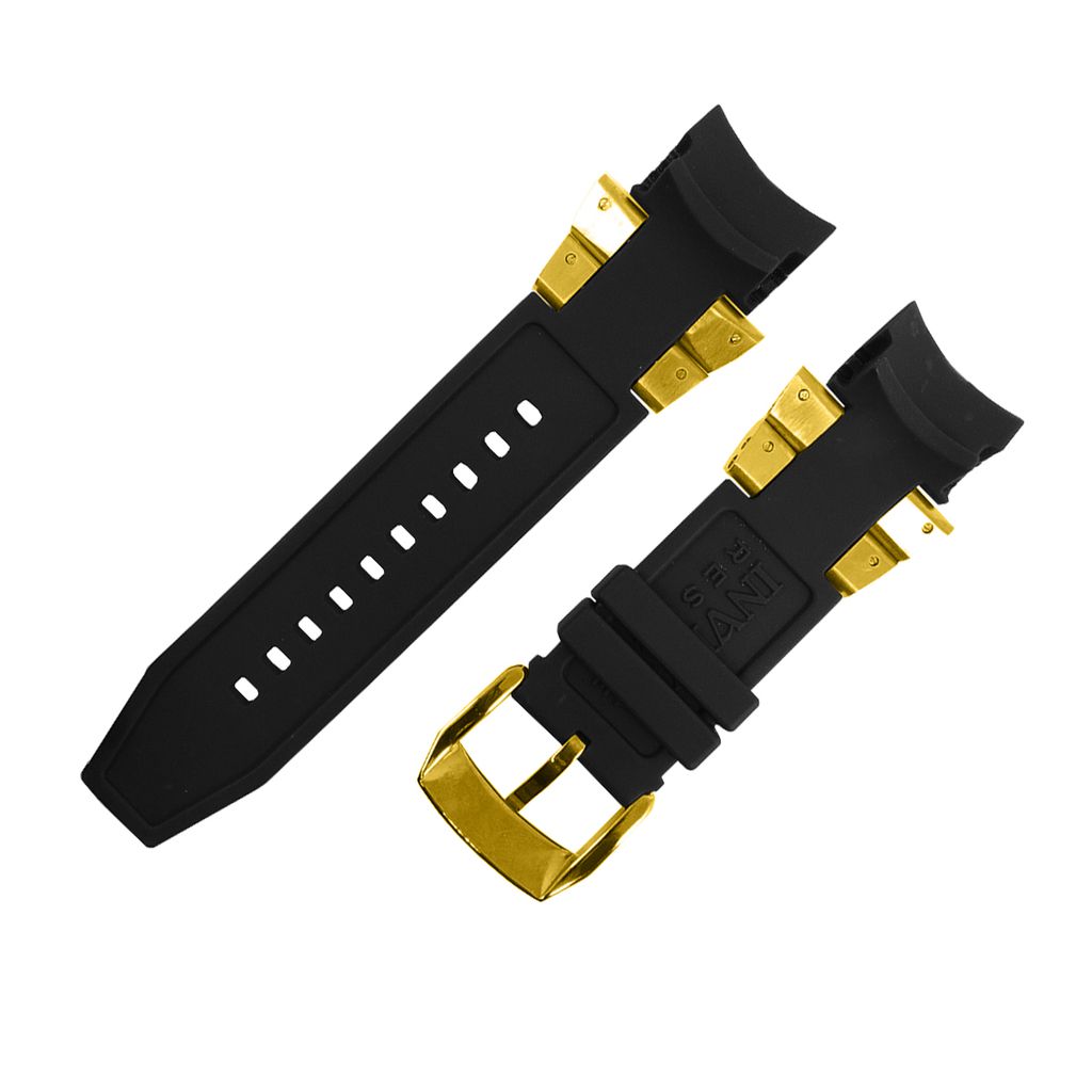 Pulseira para Relógio Compatível com Invicta Bolt Zeus Preto Completa ...