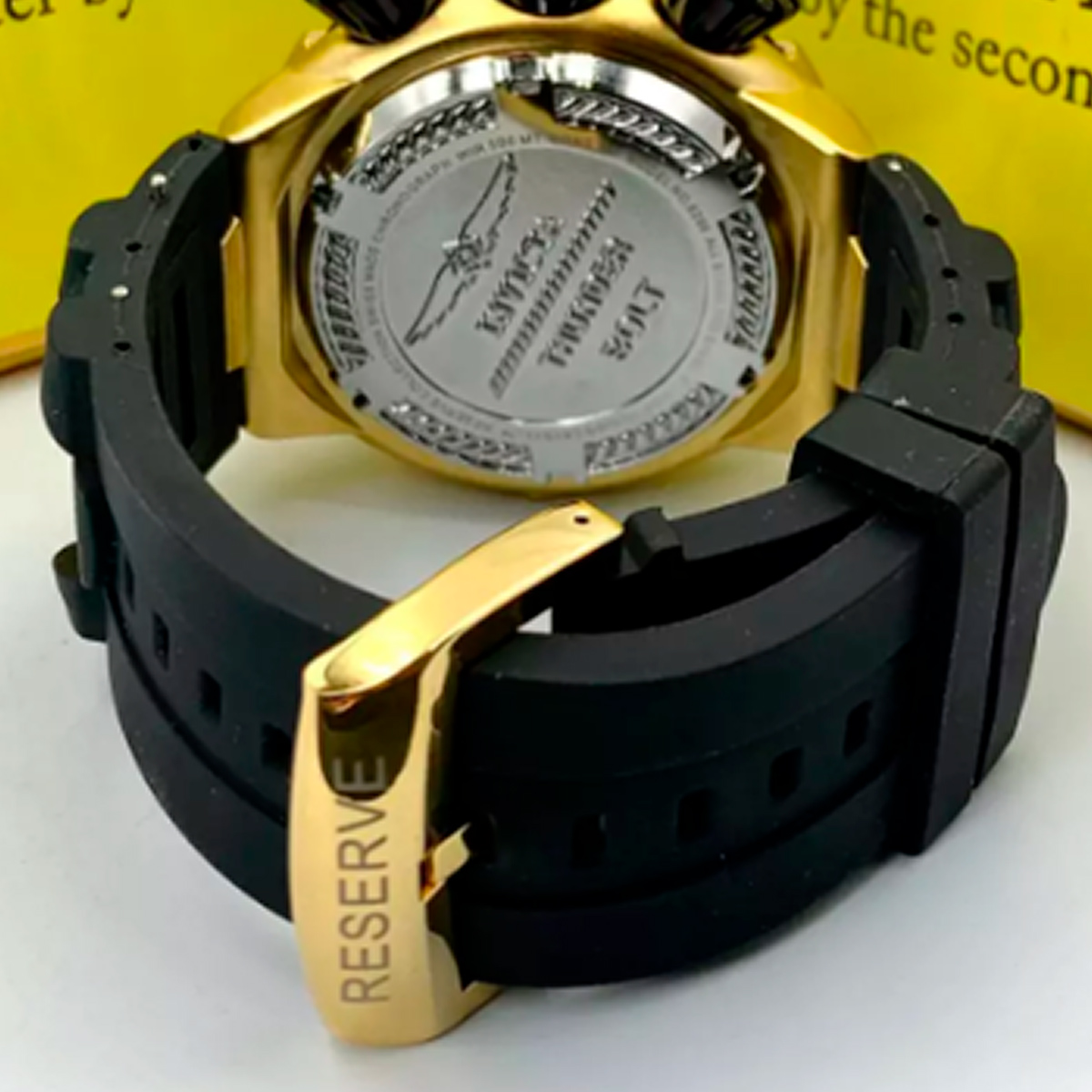 Pulseira para Relógio Compatível com Invicta Thunderbolt Silicone ...