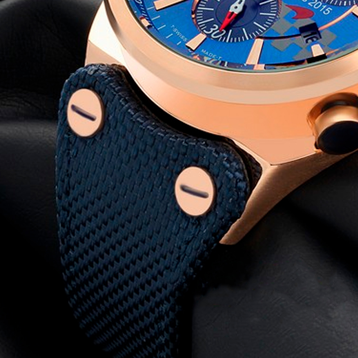 Pulseira para Relógio Compatível com Tag Heuer Nylon Preto John Walker ...