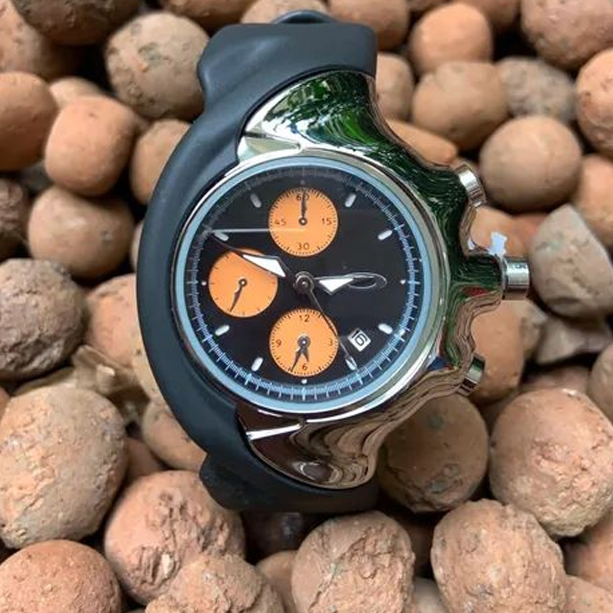 Pulseira para Relógio Compatível com Oakley Detonator Em Silicone