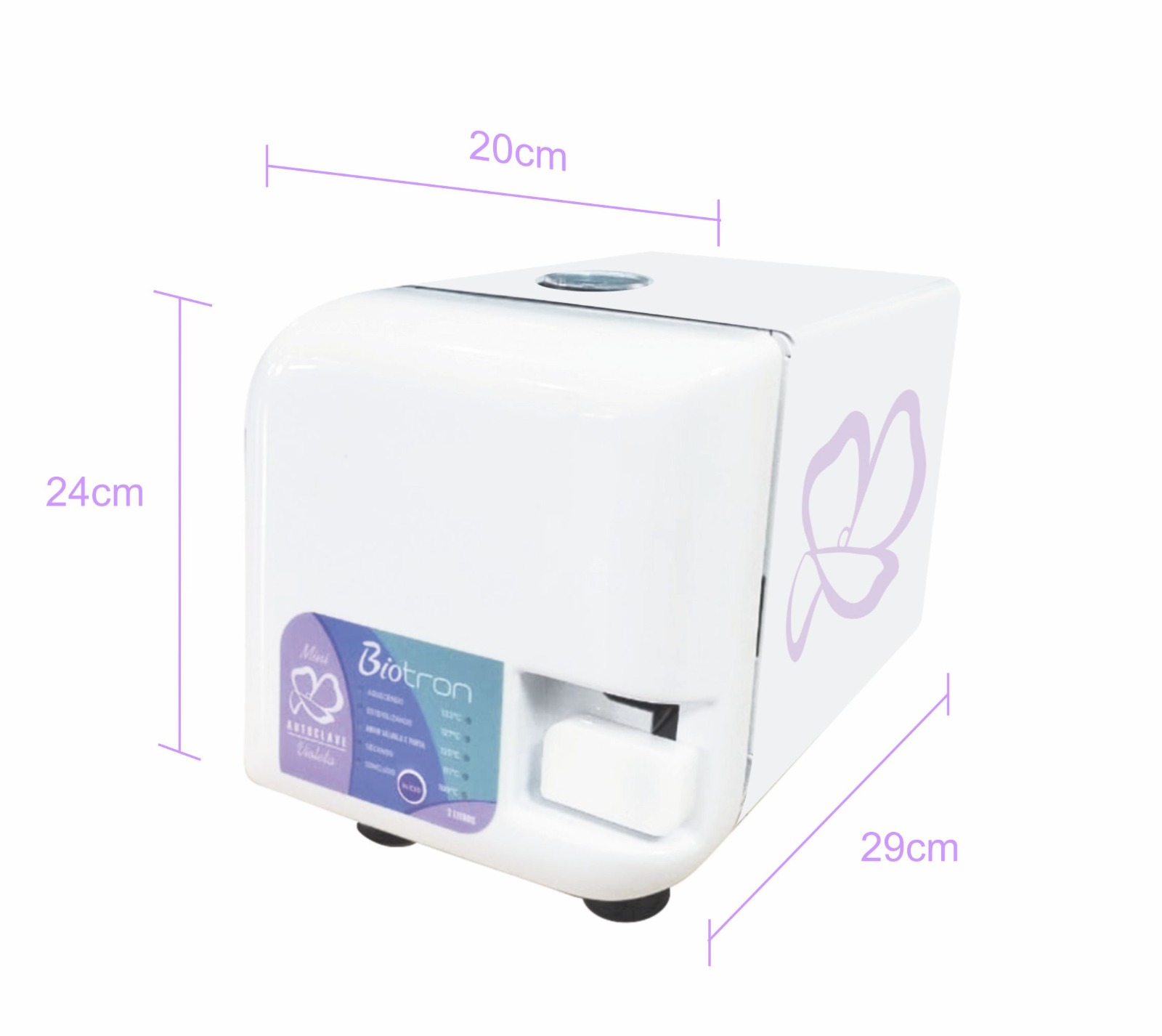 Mini Autoclave Flor de Lótus 2L - Biotron - RXB Médica - Produtos