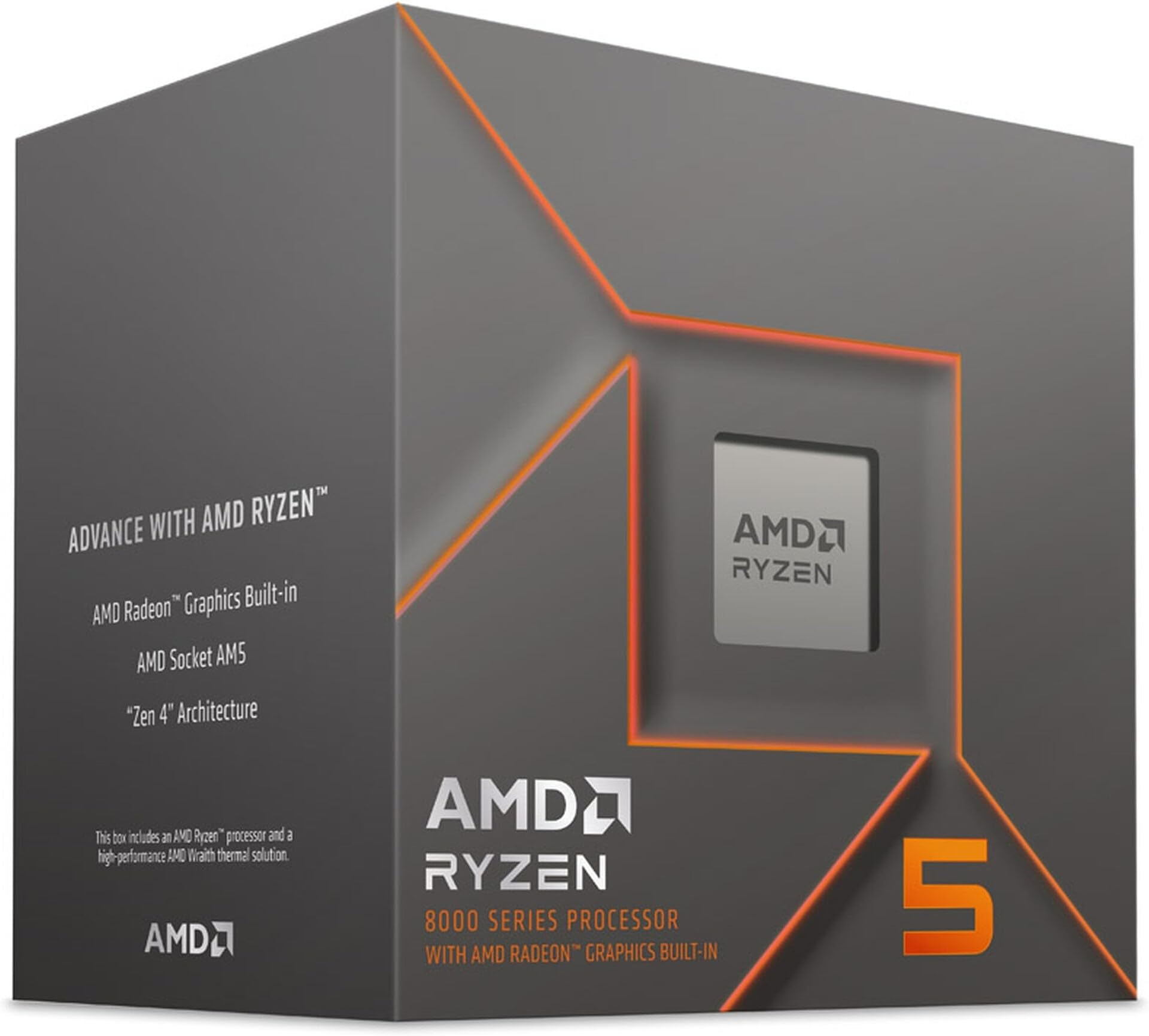 AMD Ryzen 5 8400F 新品 CPU AMD Ryzen 5 8400F Novo processador de computador desktop R5 8400F