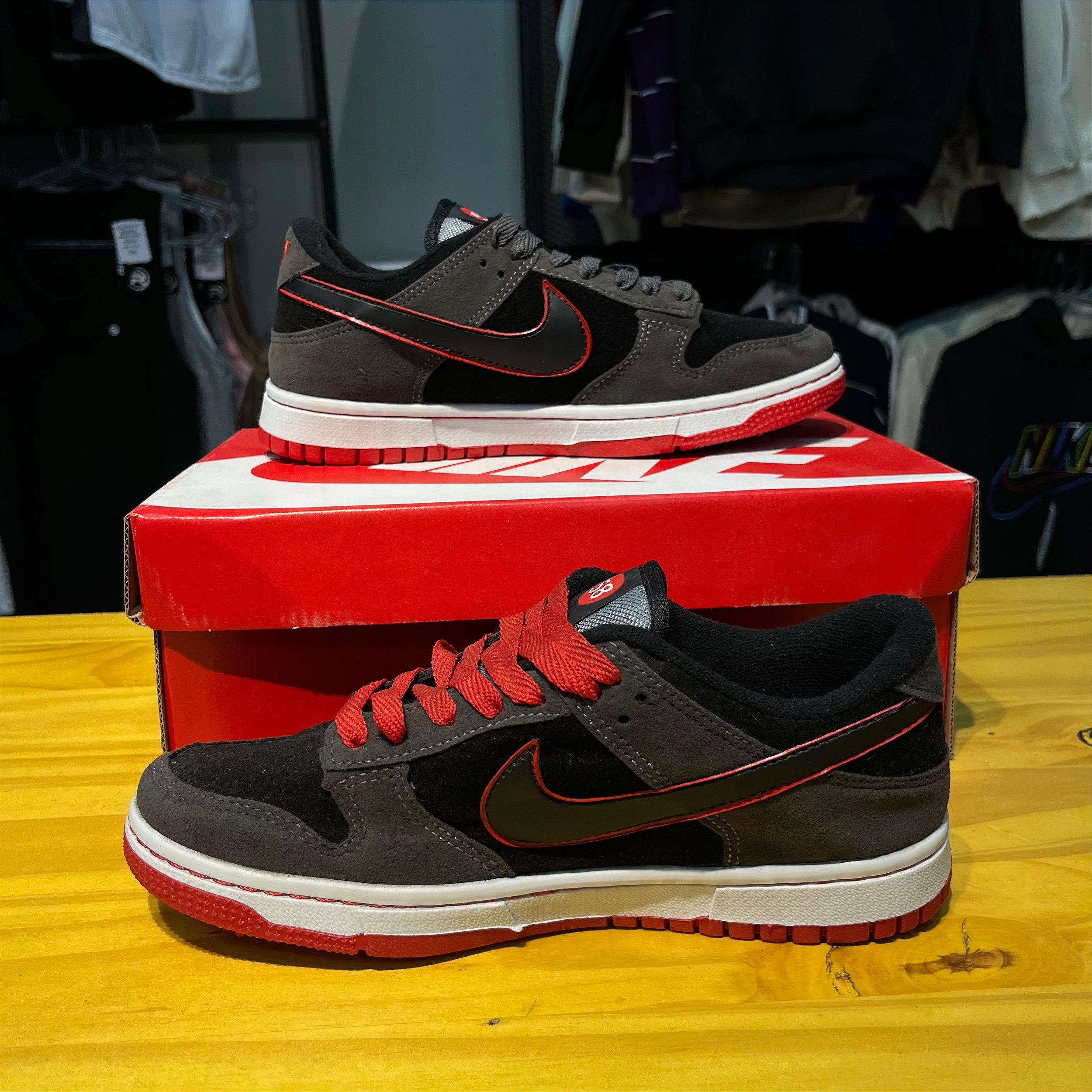 NIKE DUNK SB 58 CINZA OUTFIT BR