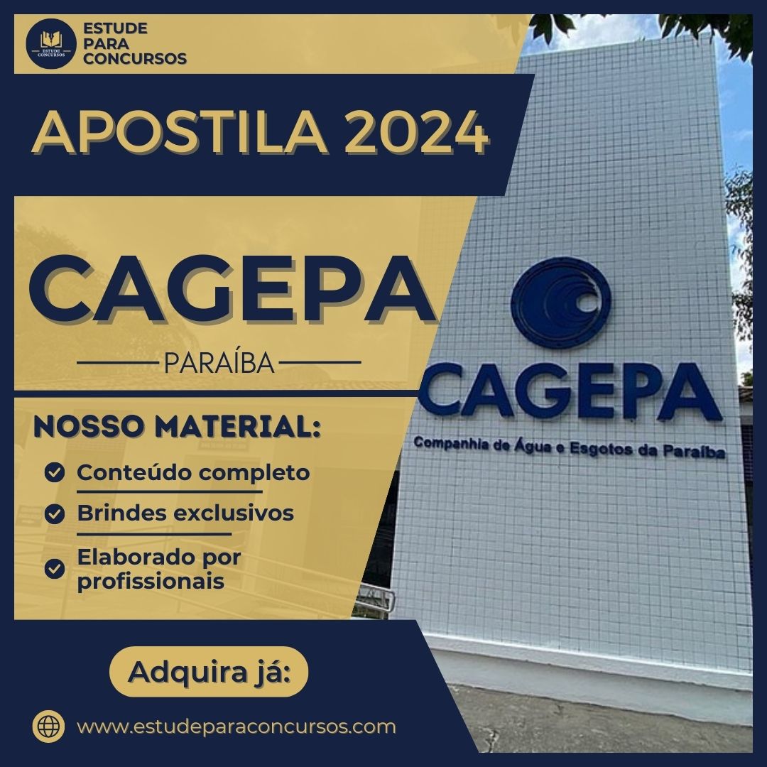 Apostila CAGEPA PB 2024 Arquiteto Estude para Concursos