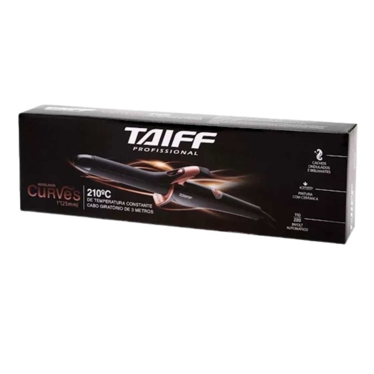 MODELADOR TAIFF CURVES 25MM 1'' BIVOLT - Teruya - Cosméticos e